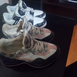 Louis Vuitton & Gucci Shoes